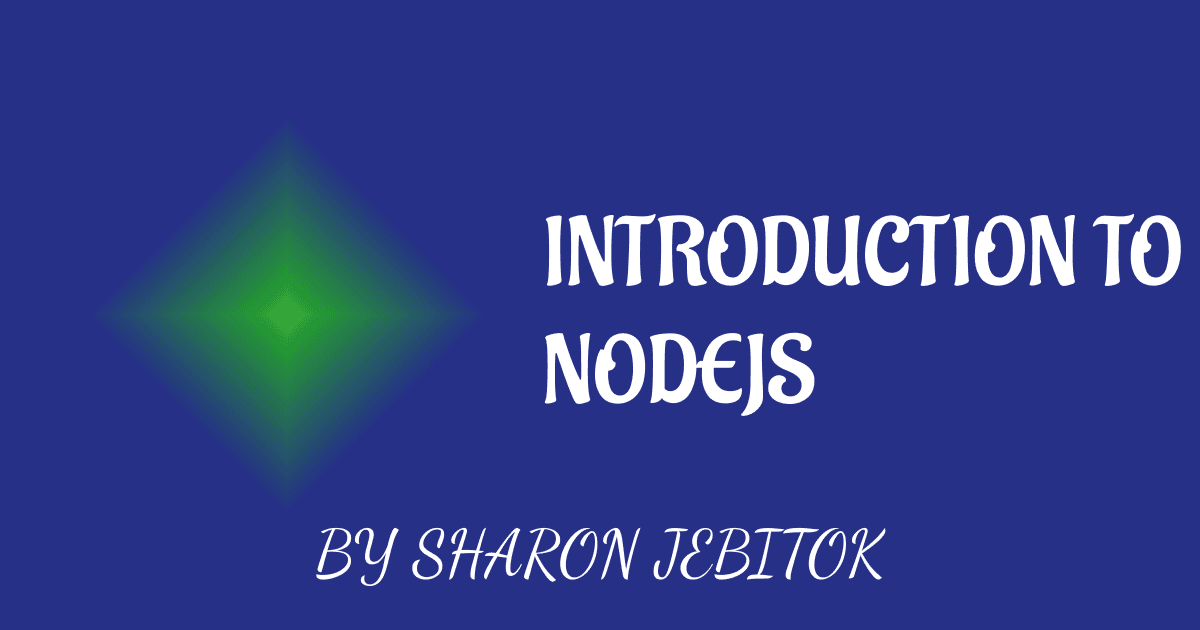 Basic Node.js Concepts for a Beginner (Part 1)