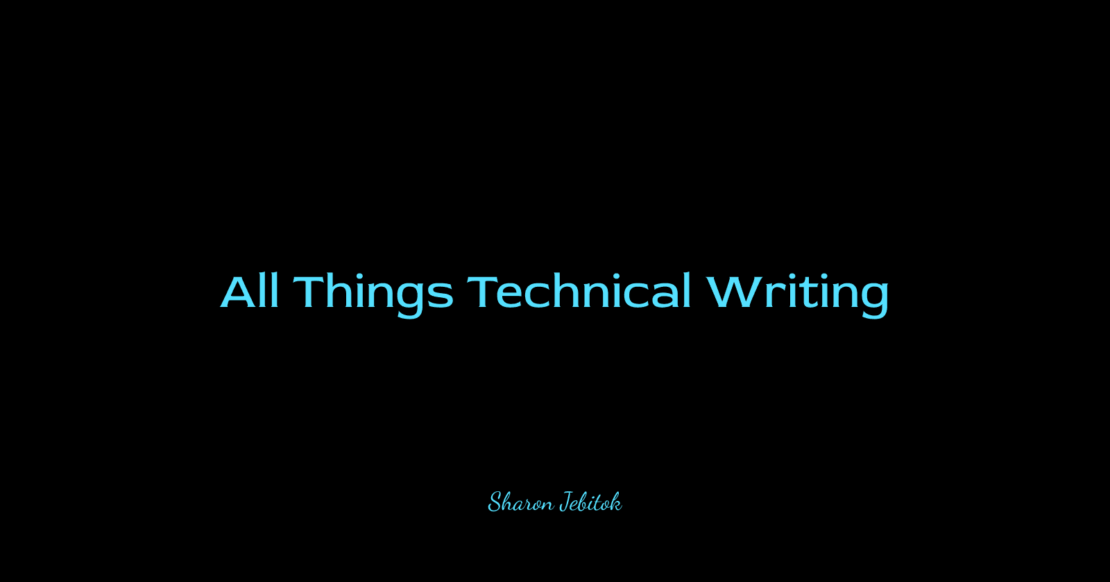 Technical Writing Tips