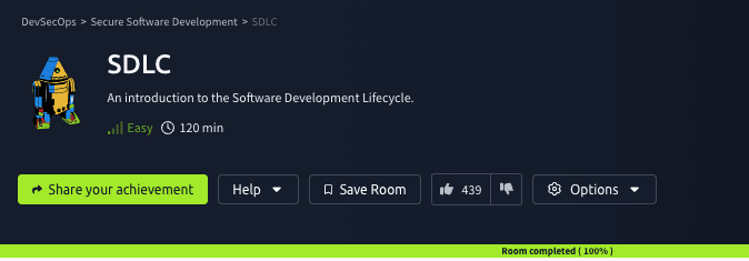 Secure Software Development: SDLC Writeups: TryHackMe