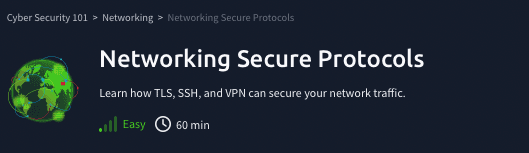 Networking: Networking Secure Protocols (TryHackMe)