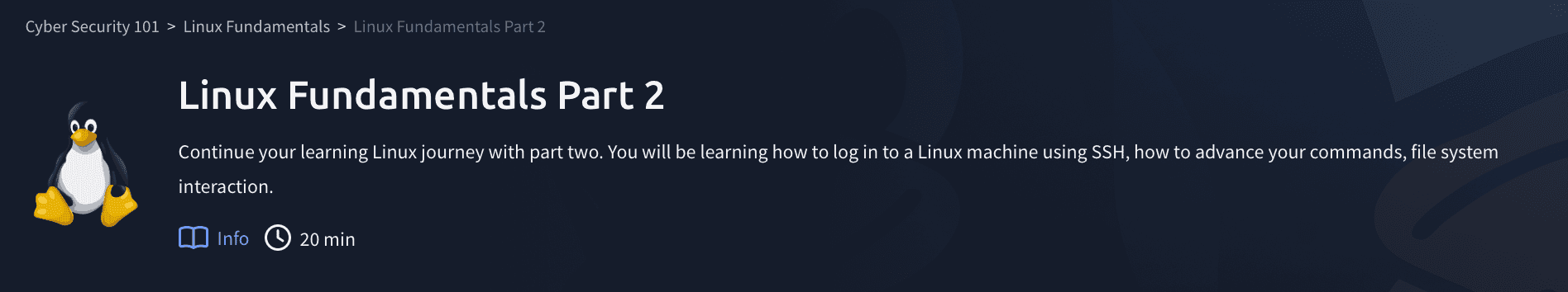 Linux Fundamentals: Linux Fundamentals Part 2 (TryHackMe)