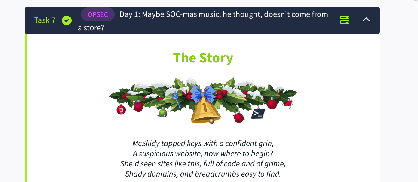 Advent Of Cyber: Day 1 - OPSEC (TryHackMe)