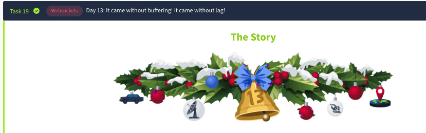 The Advent of Cyber: Day 13: WebSockets - It came without buffering! It came without lag! (TryHackMe)