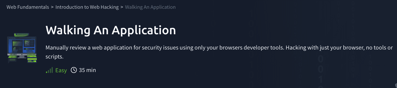 Introduction to Web Hacking: Walking An Application (TryHackMe)