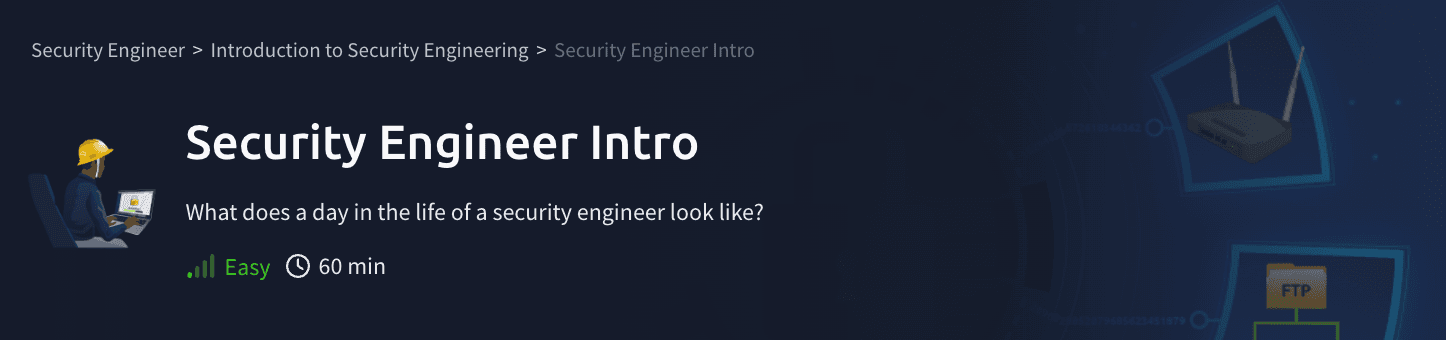 Security Engineering: Security Engineer Intro (TryHackMe)