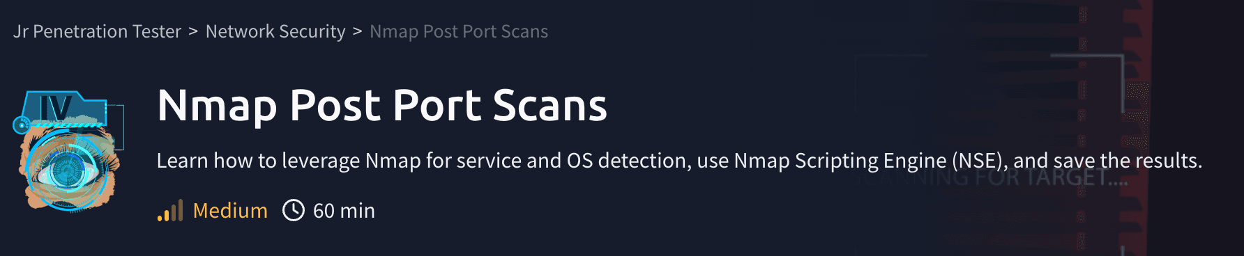 Network Security: Nmap Post Port Scans (TryHackMe)
