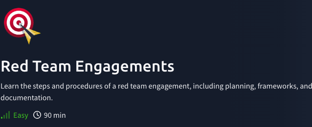 Red Team Engagements (TryHackMe)