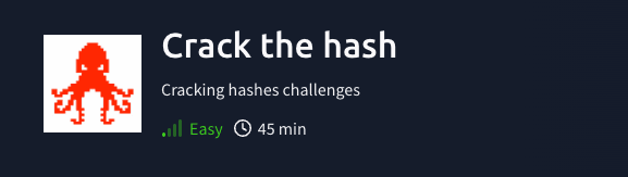 Challenges: Crack the hash (TryHackMe)
