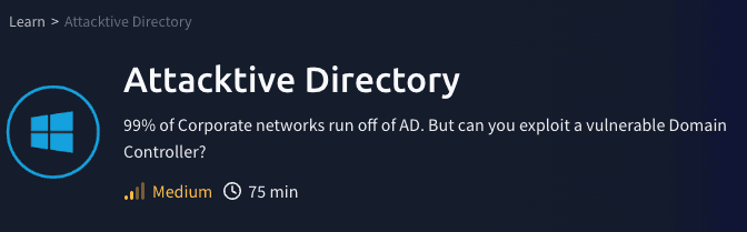 Challenges: Attacktive Directory (TryHackMe)