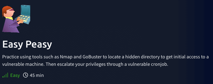 Challenges: Easy Peasy (TryHackMe)