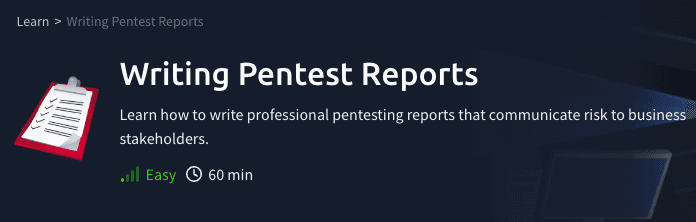 Writing Pentest Reports (TryHackMe)