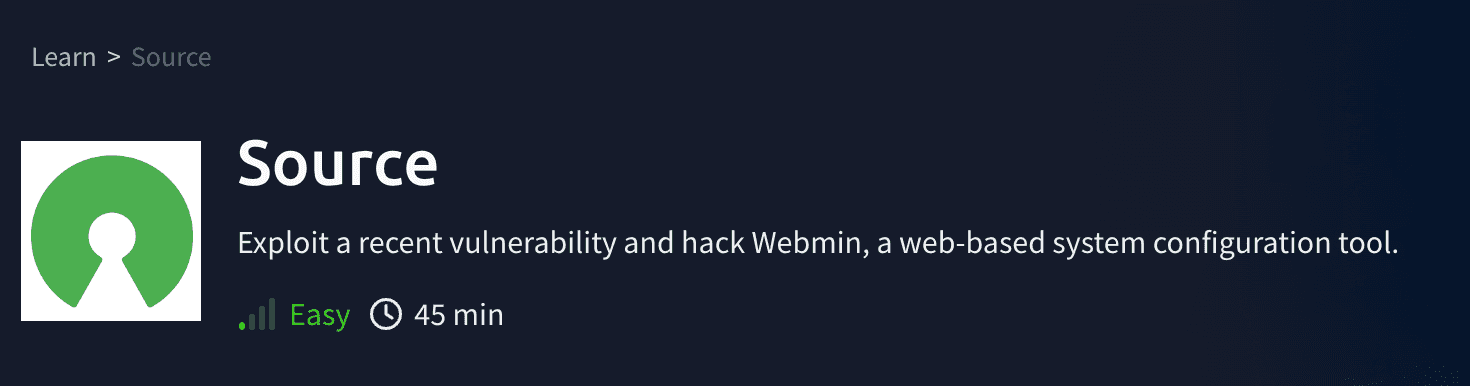 Challenges: Source (TryHackMe)