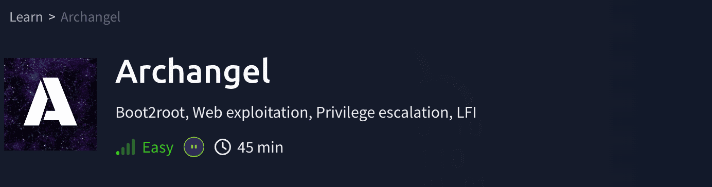 Challenges: Archangel (TryHackMe)