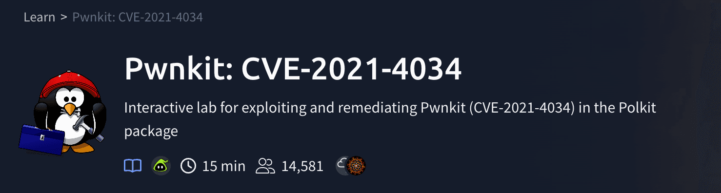 Pwnkit: CVE-2021-4034 (TryHackMe)