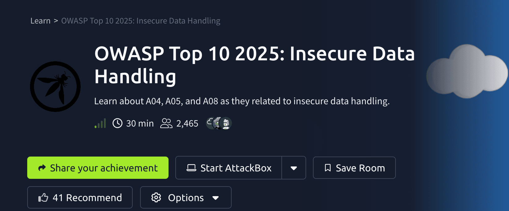 OWASP Top 10 2025: Insecure Data Handling (TryHackMe)