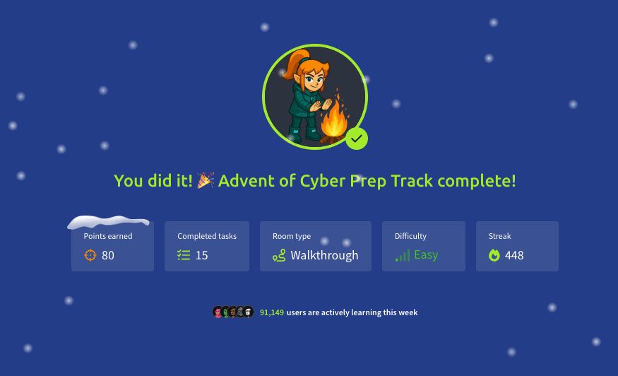 Advent of Cyber Prep Track (TryHackMe)