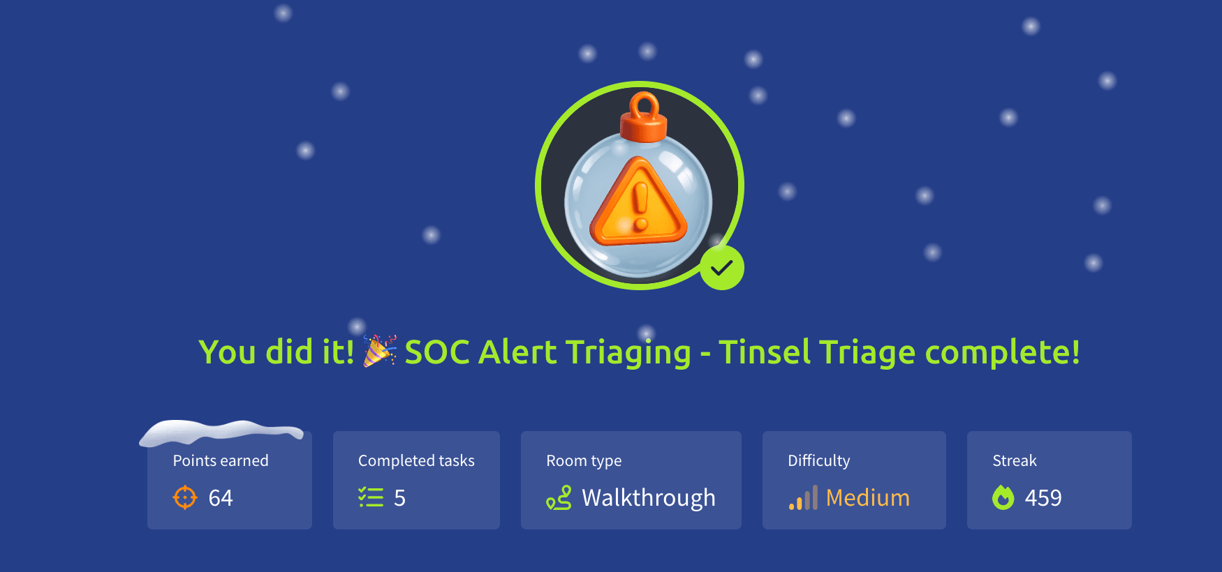 SOC Alert Triaging - Tinsel Triage (TryHackMe) ππ§βπ