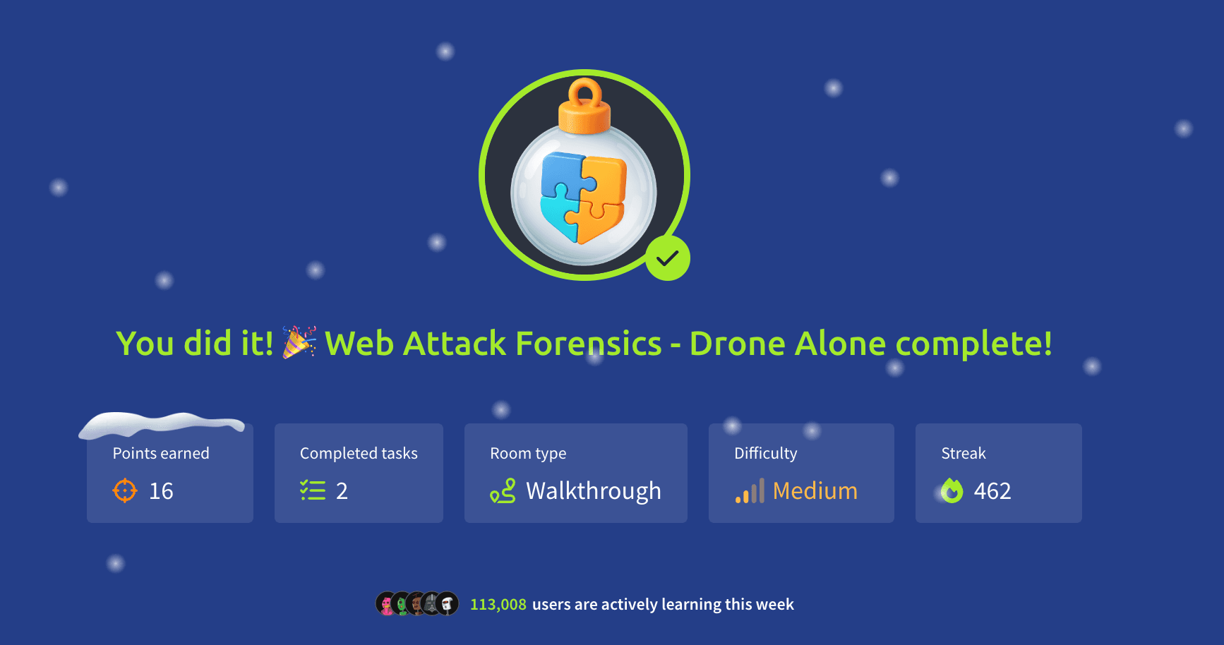 Web Attack Forensics - Drone Alone
(TryHackMe) 🎉🧑🎄