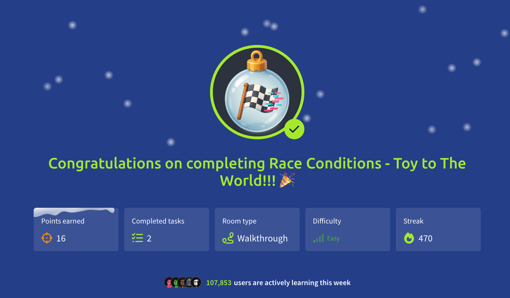 Race Conditions - Toy to The World
(TryHackMe) 🧑🎄🎉