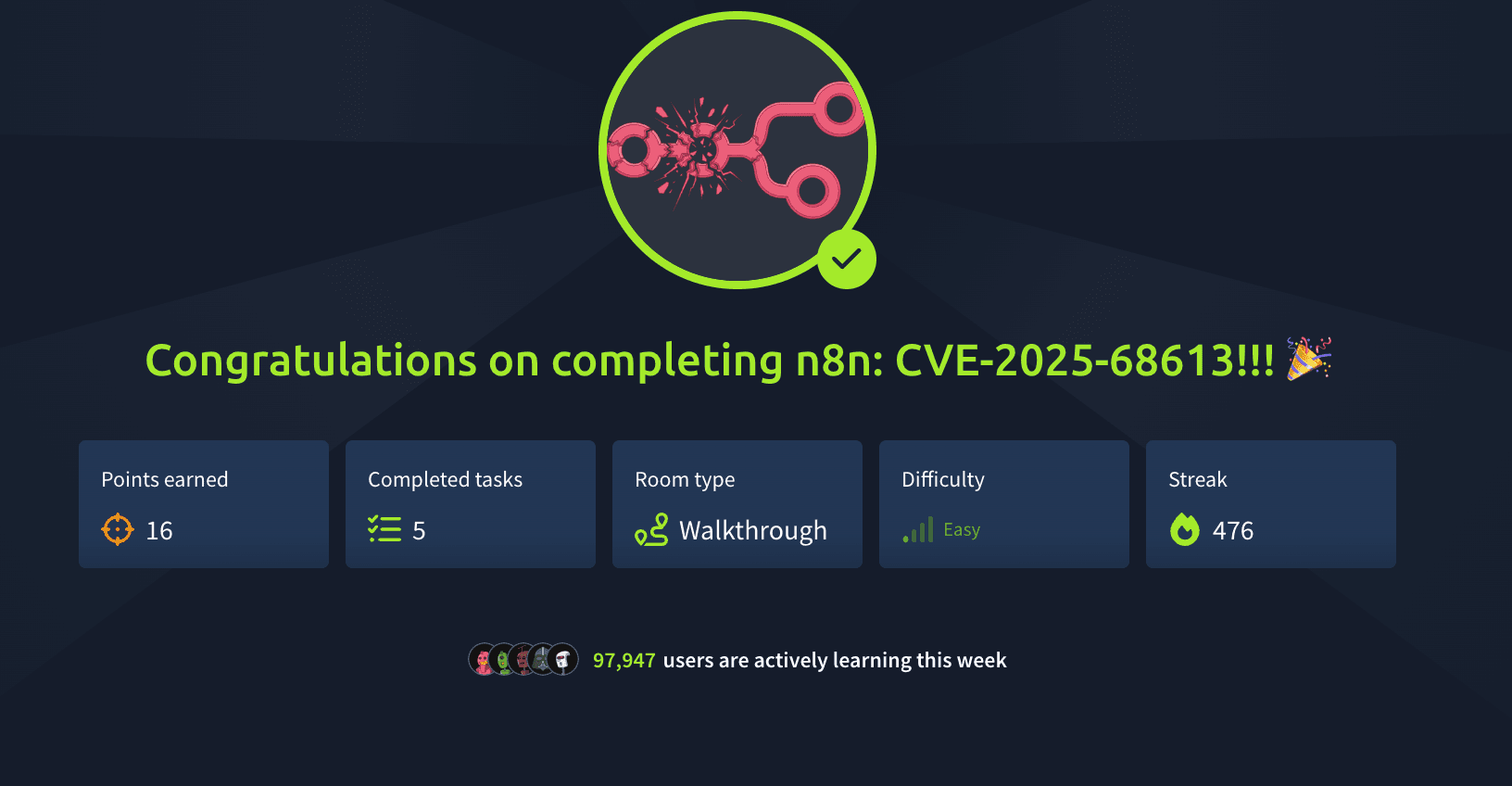 n8n: CVE-2025-68613 (TryHackMe)