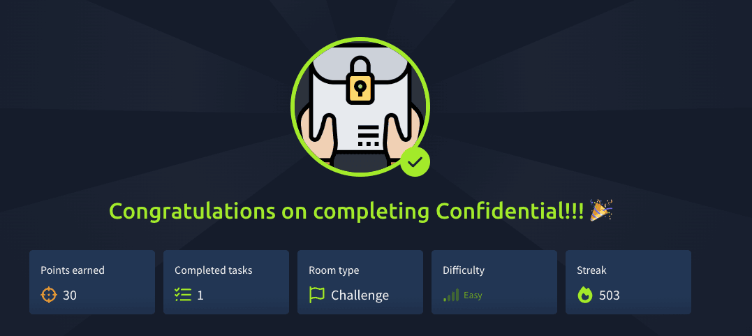 Confidential - PDF x QR Code Scan (TryHackMe)