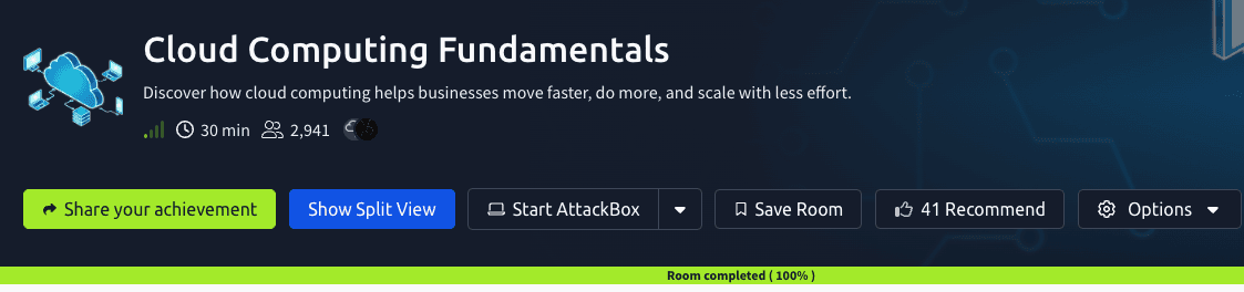 Cloud Computing Fundamentals (TryHackMe)