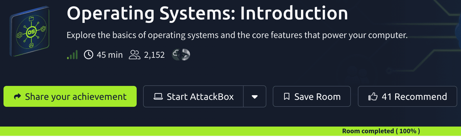Operating Systems: Introduction (TryHackMe)