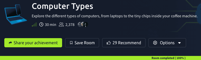 Computer Types (TryHackMe)