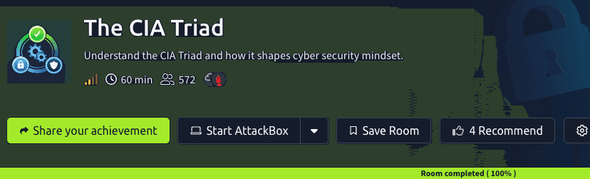 The CIA Triad (TryHackMe)