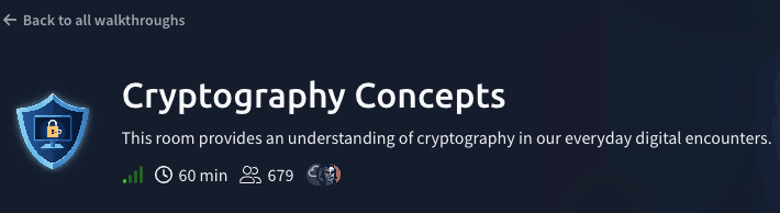 Cryptography Concepts (TryHackMe)