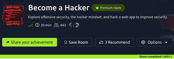 Become a Hacker (TryHackMe)