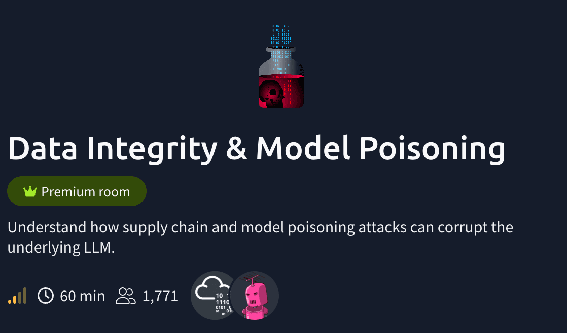 Data Integrity & Model Poisoning (TryHackMe)