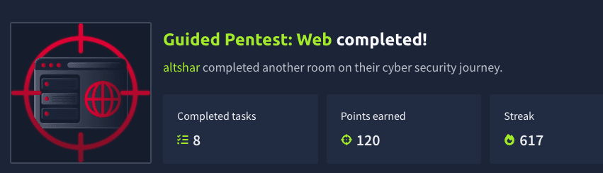 Guided Pentest: Web