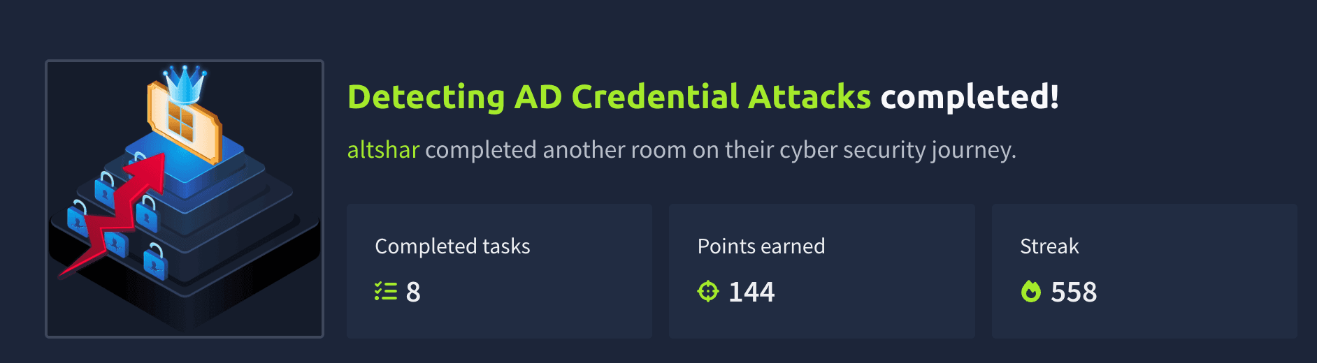 Detecting AD Credential Attacks (TryHackMe)