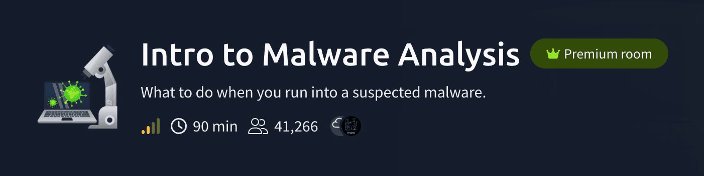 Intro to Malware Analysis (TryHackMe)