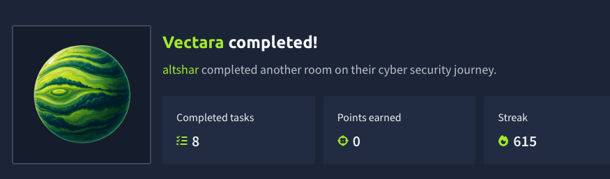 Vectara (TryHackMe) - AI Odyssey CTF