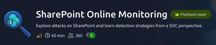 SharePoint Online Monitoring (TryHackMe)
