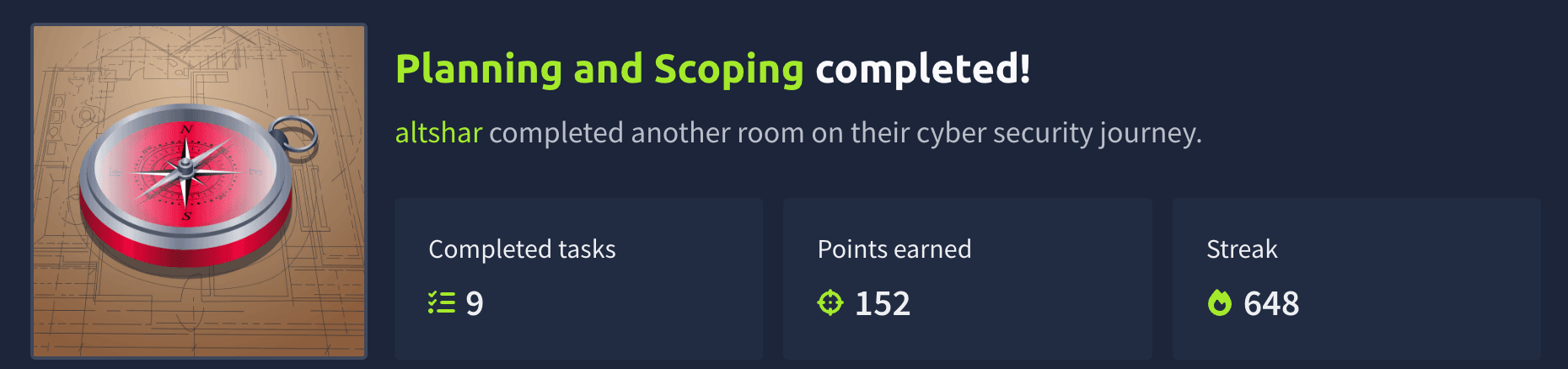 Planning and Scoping (TryHackMe)