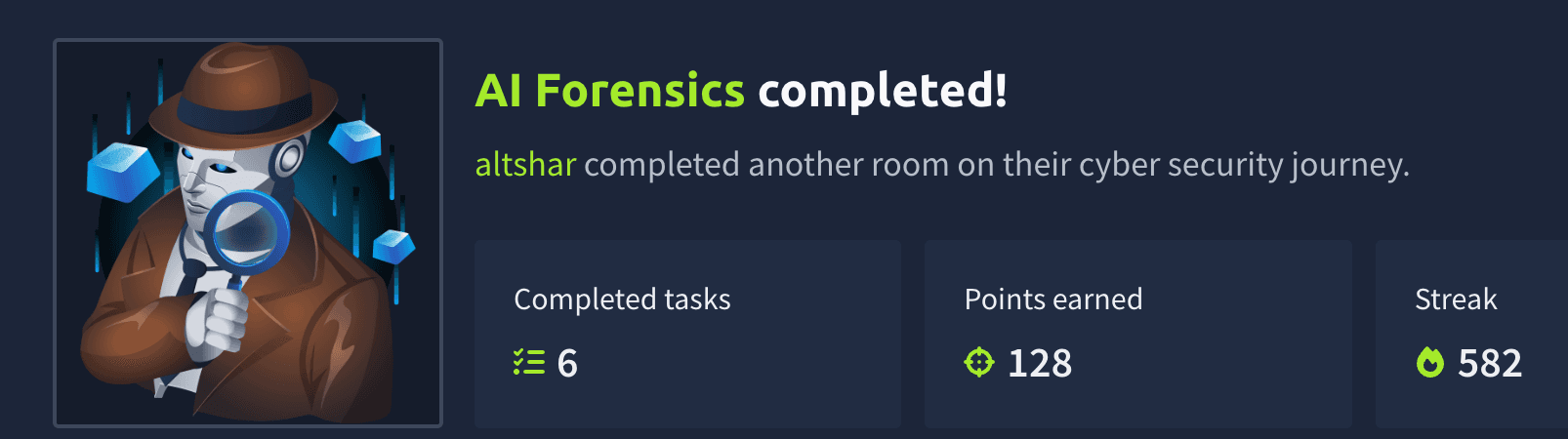 AI Forensics (TryHackMe)