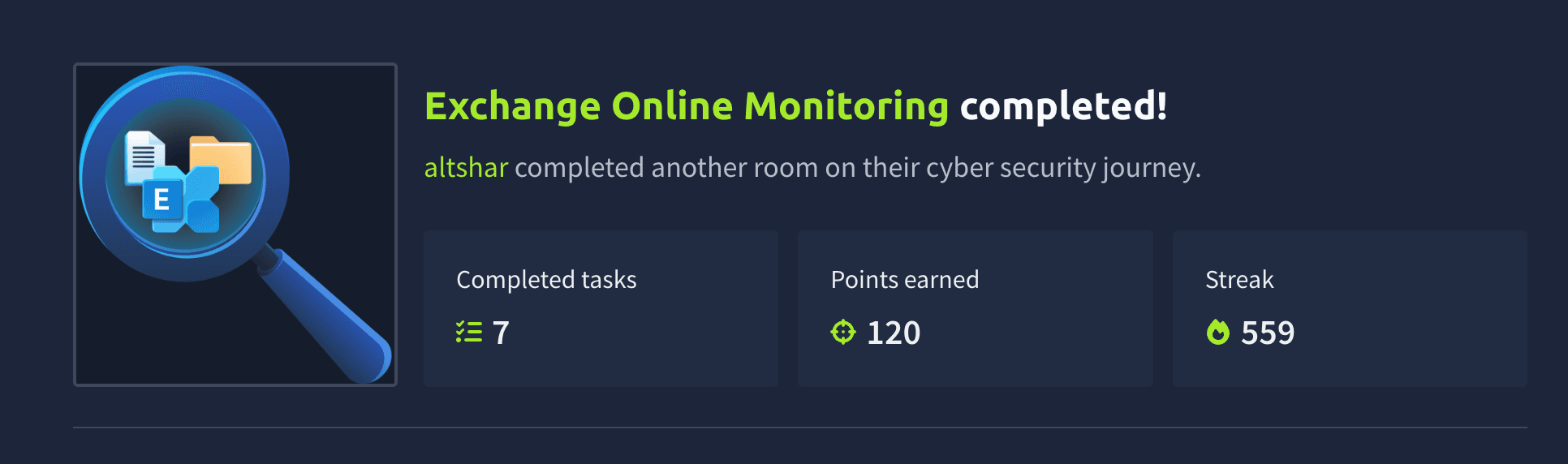 Exchange Online Monitoring (TryHackMe)