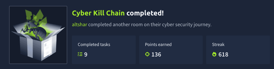 Cyber Kill Chain (TryHackMe)