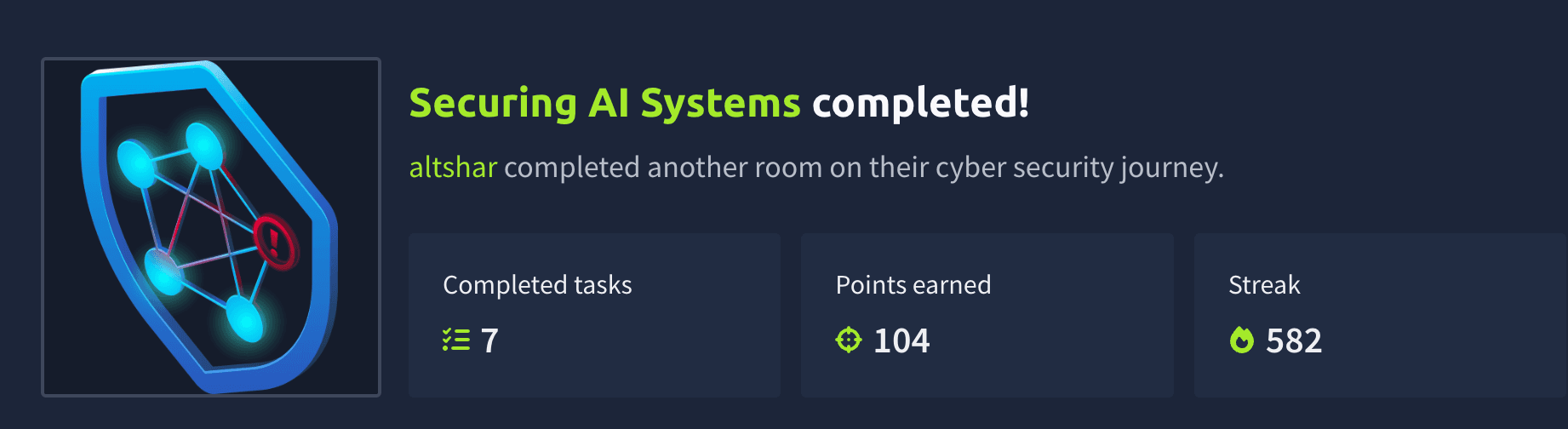 Securing AI Systems (TryHackMe)