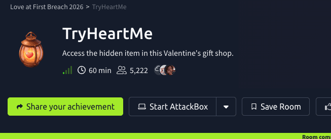 TryHeartMe (TryHackMe CTF Writeup)